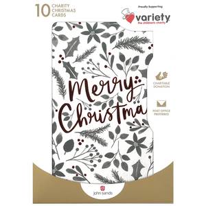 Xmas Boxed Cards - 10 Cards/Pack