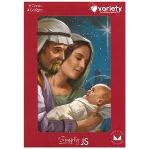 Xmas Boxed Cards - 16 cards, 4 designs