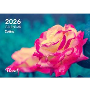 Daily Essentials: 2026 Wall Calendar Floral