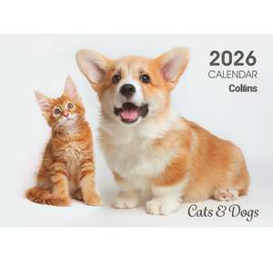 2026 Wall Calendar Cats & Dogs