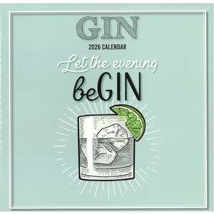 2026 Wall Calendar - Gin