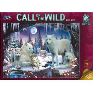 Jigsaw Puzzle 1000Pcs - Call Of The Wild - Winter Wolves