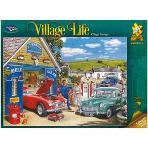 Jigsaw Puzzle 1000 Pcs Village Life - Village Garage