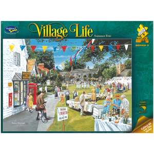 Jigsaw Puzzle 1000 Pcs Village Life - Summer Fete