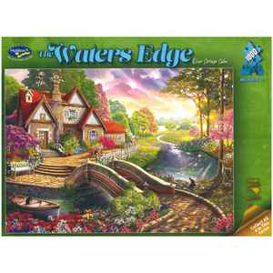 Jigsaw Puzzle 1000 Pcs The Waters Edge - River Cottage Calm