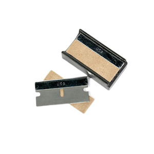 Products: Moerman Pocket Scraper Replacement Blades (5 Pcs in Dispenser) Brownbrush