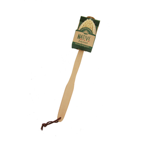 Products: Native Long Handle Body Brush - NA726 Brownbrush