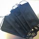 Black face masks (50 pieces)