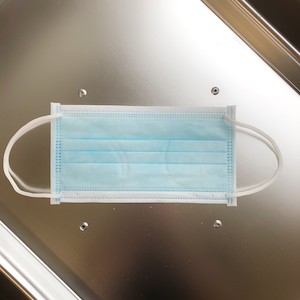 Products: Blue face masks (50 pieces)