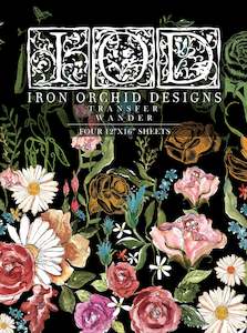 WANDER IOD TRANSFER PAD - FOUR 12X16" SHEETS