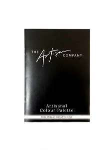 Paint Accessories: The Artisan Company Colour Chart