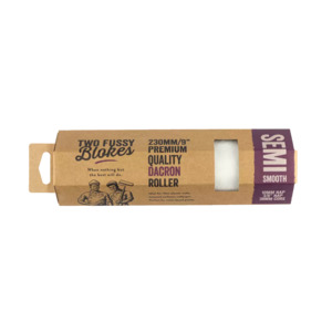 Paint Accessories: Two Fussy Blokes, Dacron Semi Smooth Paint Roller - 10mm nap, 230mm length