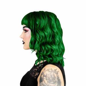 Hair Colour: Maggie Dark Green Hair Dye