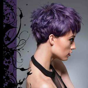 Hair Colours: Ultra Violet Purple Hair Colour