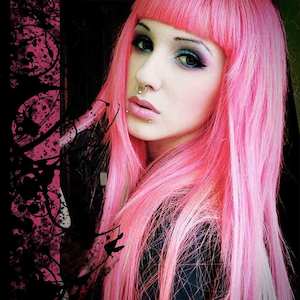 Hair Colours: Carnation Pink Hair Colour