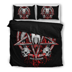 Bedding Sets: Brutal Baphomet Bedding Set