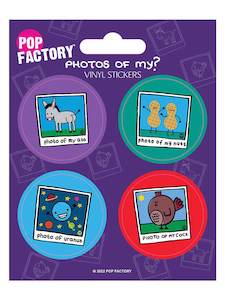 Sticker Packs: Pop Factory Photos Of My? Vinyl Sticker Set