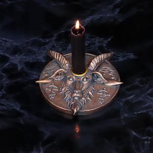 Candles N Shit: Baphomet's Prayer Incense and Candle Holder