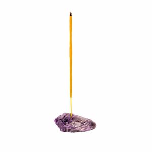 Amethyst Crystal Incense Holder