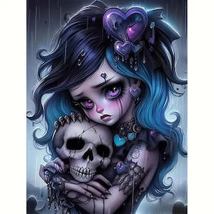 Lucky 13: Skull Keeper Diamond Art Set