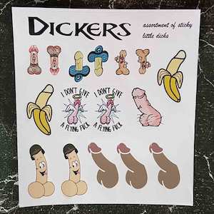 Sticker Packs: Dickers Stickers