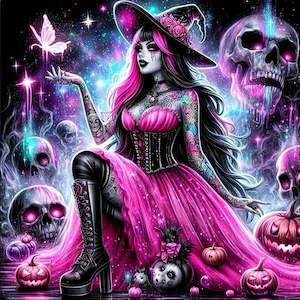 Lucky 13: Hexed in Pink Diamond Art Set