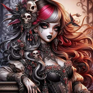 Gothic Harlow Diamond Art Set