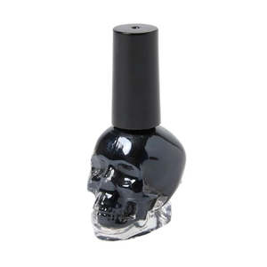Black Skull Nail Polish