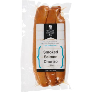 Wharf Street Deli Smoked Salmon Chorizo 180g