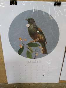Mixie A3 Calendar w Clip