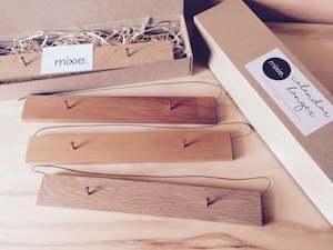 The Home: Mixie Wooden Hangers for A3 Calendars