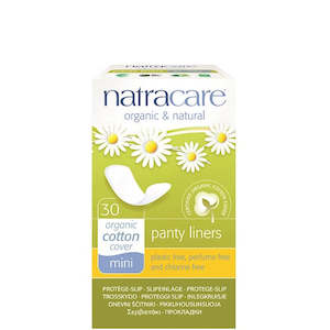 Natracare Cotton Panty Liners Mini 30s