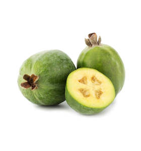 Fruit Vegetables: Feijoas- Organically Grown