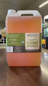 Oils Vinegars: Baydens Organic Cider Vinegar 5L