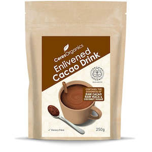 Coffee Alternative: Ceres Enlivened Cacao Drink 250g