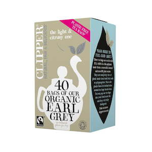 Tea: Clipper Organic Earl Grey - 40 Tea Bags
