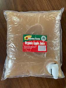 Mason's Farm Organic Apple Juice 3 Litres