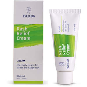 Therapeutic Bodycare: Weleda Rash Relief Cream 36ml