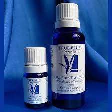 Essential Oils: True Blue Organics Pure Tea Tree Oil