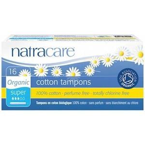 Natracare Applicator Tampons Super 16s