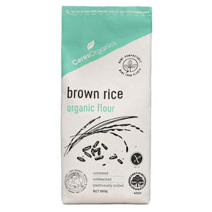 Flour: Ceres Organics Brown Rice Flour 800g
