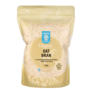 Baking: Chantal Organics Oat Bran 650g