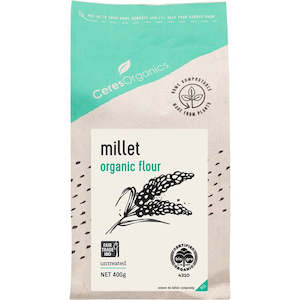 Flour: Ceres Organics Millet Flour 400g