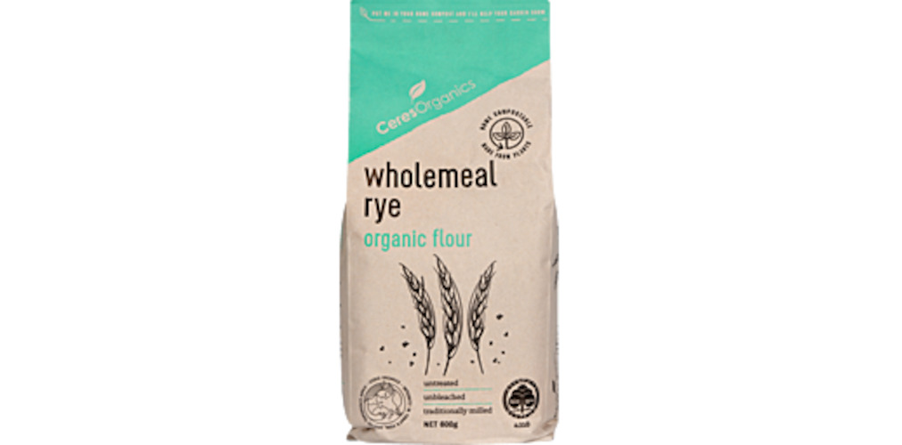 Ceres Organics Wholemeal Rye Flour 600g