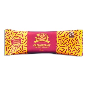 Frozens: Nice Blocks Passionfruit w Creamy Coconut Ice Block