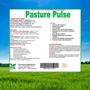Products: Pasture Pulse liquid fertiliser
