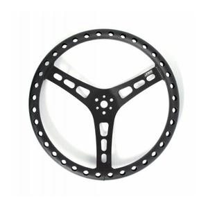 Joes Flat Steering Wheel – Black
