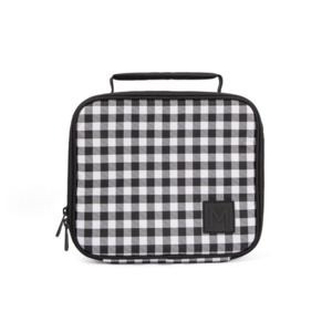 Products: MontiiCo Insulated Lunch Bag (Medium) - Black Gingham