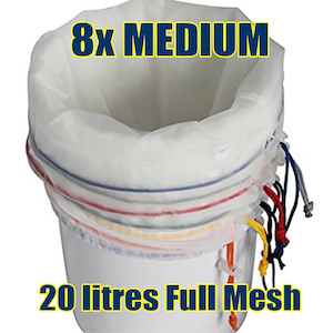 Products: Medium 8 bag Full Mesh Bubble Bags