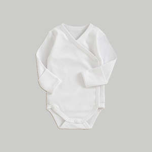 Long Sleeve Kimono - White